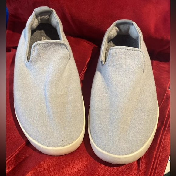 Allbirds Wool Loungers Women’s 6 Light Blue Merino Wool Slip On Shoes - Picture 2 of 9